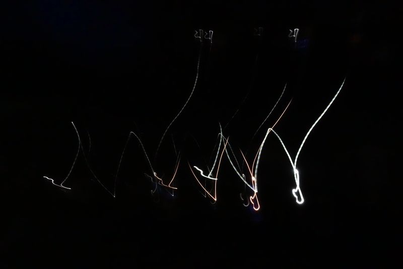 © Ivan Kosalec - Image from the Light Drawings After Music of the Giants photography project