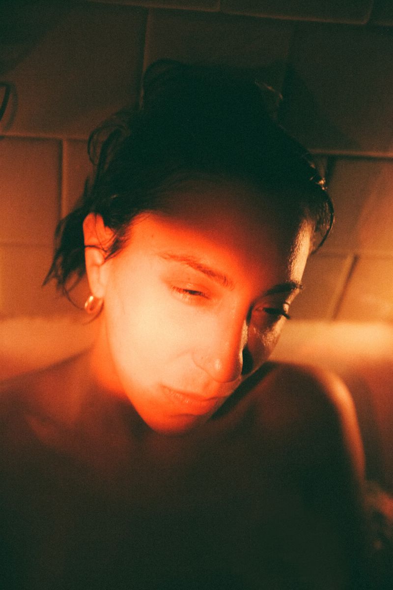 © Carolina Campobello - Vic, aquarius at the shower, at my 2nd Mexico home 2021