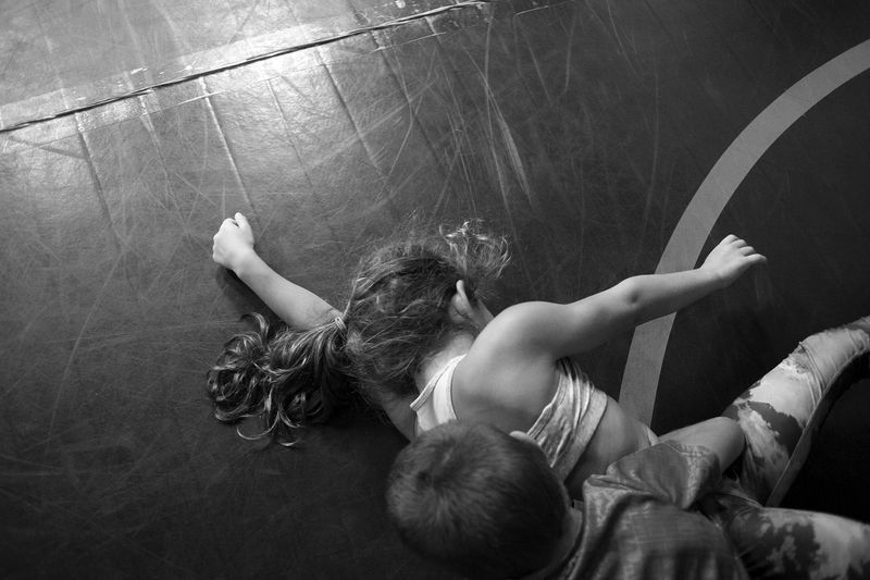 © Rachel Jessen - Image from the GIRL WRESTLE photography project