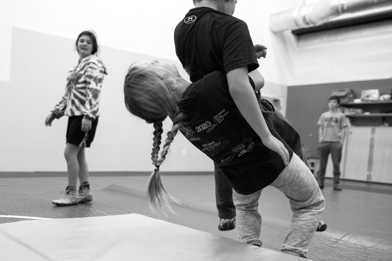 © Rachel Jessen - Image from the GIRL WRESTLE photography project