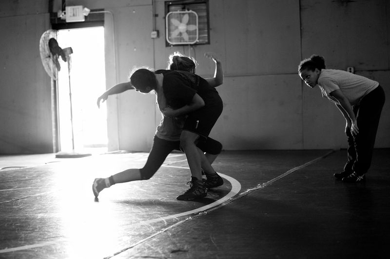 © Rachel Jessen - Image from the GIRL WRESTLE photography project
