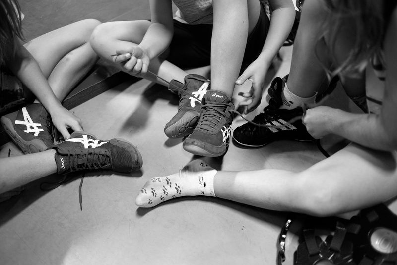 © Rachel Jessen - Image from the GIRL WRESTLE photography project