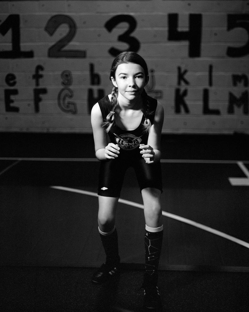 © Rachel Jessen - Image from the GIRL WRESTLE photography project