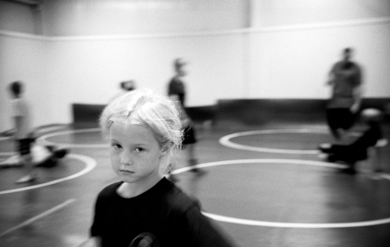 © Rachel Jessen - Image from the GIRL WRESTLE photography project