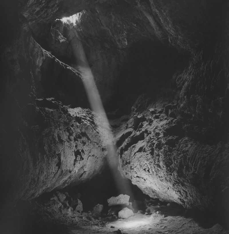 © Christine Elfman - Cave I, silver gelatin print, 30x30 inches