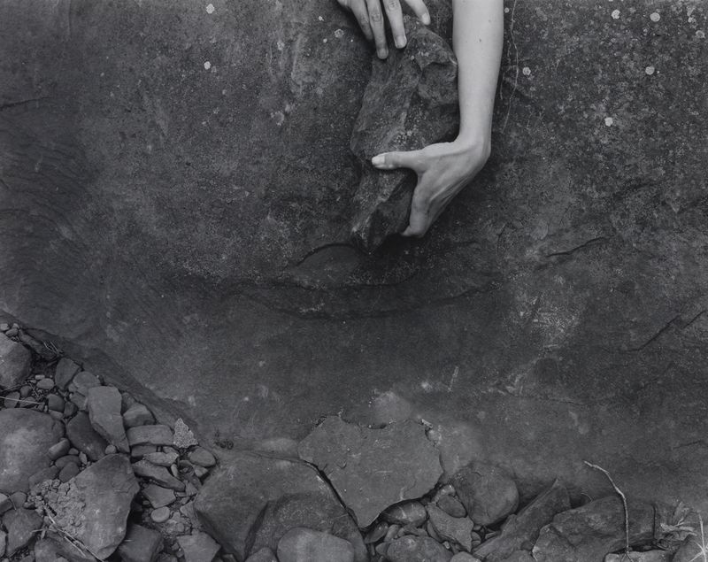 © Christine Elfman - Rock Formation, silver gelatin print, 30x40 inches (subject is printed life size)