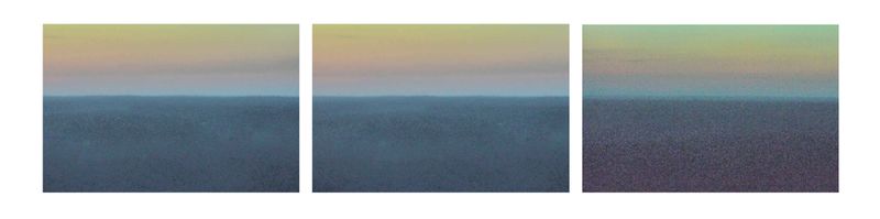 © JinYoung Lee - horizontal line - I found a camera moving along the horizon line in time. The lines are endless.