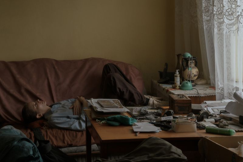 © Olga Urbanek - Image from the I saw my dad on his death bed photography project