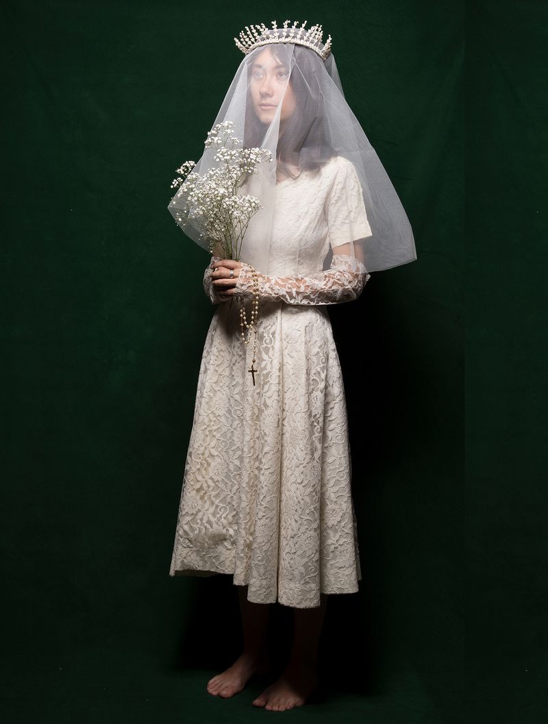 © Eleana Konstantellos André - With this self-portrait, I decided to break with the repetitive pattern of submission and macho love.