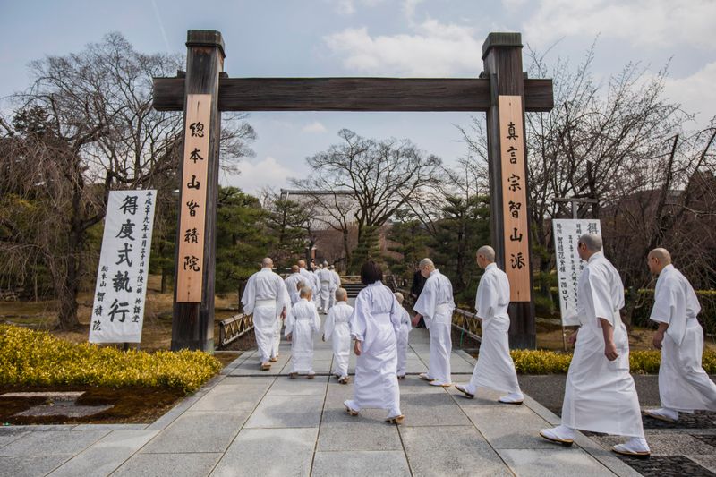 © Hiroko Masuike - Image from the After a Tsunami, a Young Monk Finds Her Calling photography project