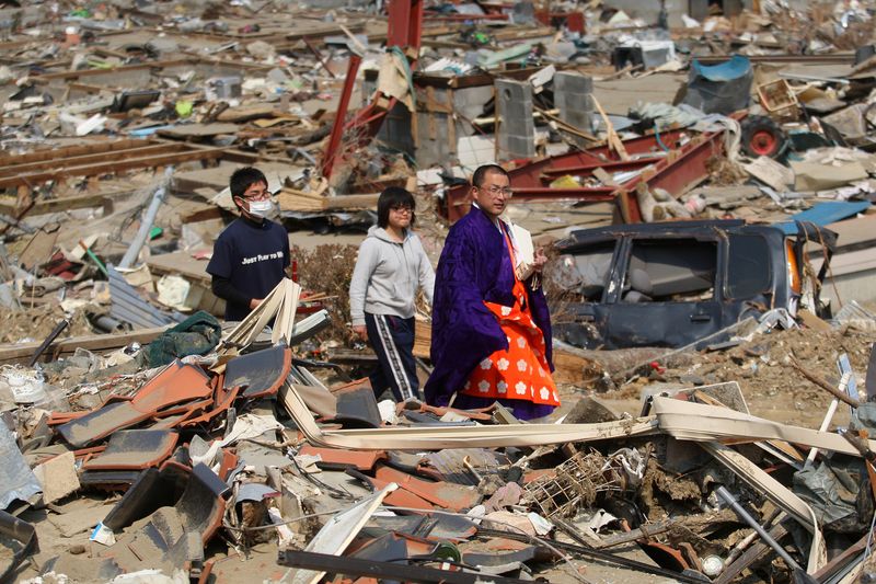 © Hiroko Masuike - Image from the After a Tsunami, a Young Monk Finds Her Calling photography project