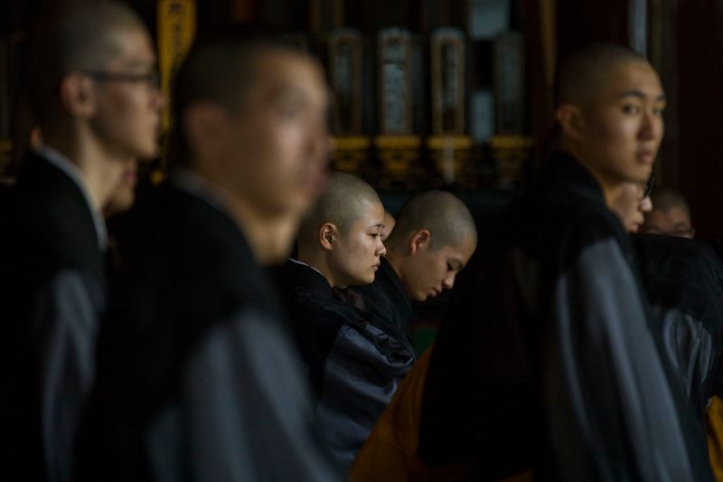 © Hiroko Masuike - Image from the After a Tsunami, a Young Monk Finds Her Calling photography project