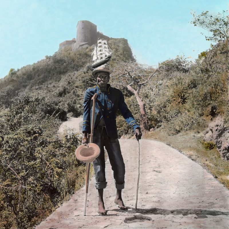 © Leah Gordon - Constructed portrait based on John Thomas Smith Vagabondiana II (2019)