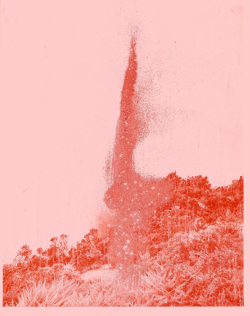 © mauren brodbeck - Pink Agitation, 2020 Interplay, Enmeshment, and Matter