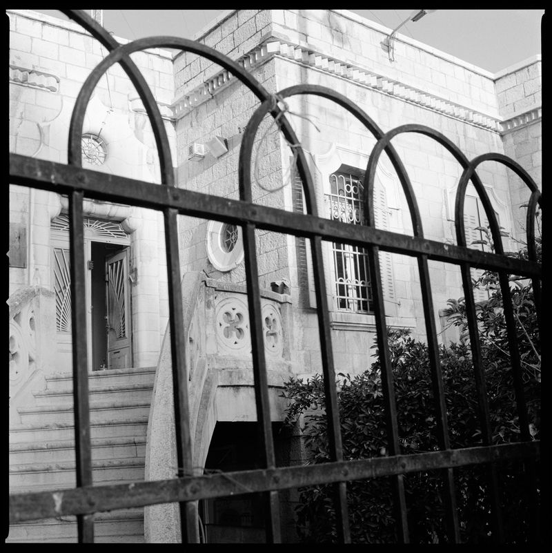 © Alan Gignoux - Jerusalem (Israel) The house where the Sneige family lived in the German Colony