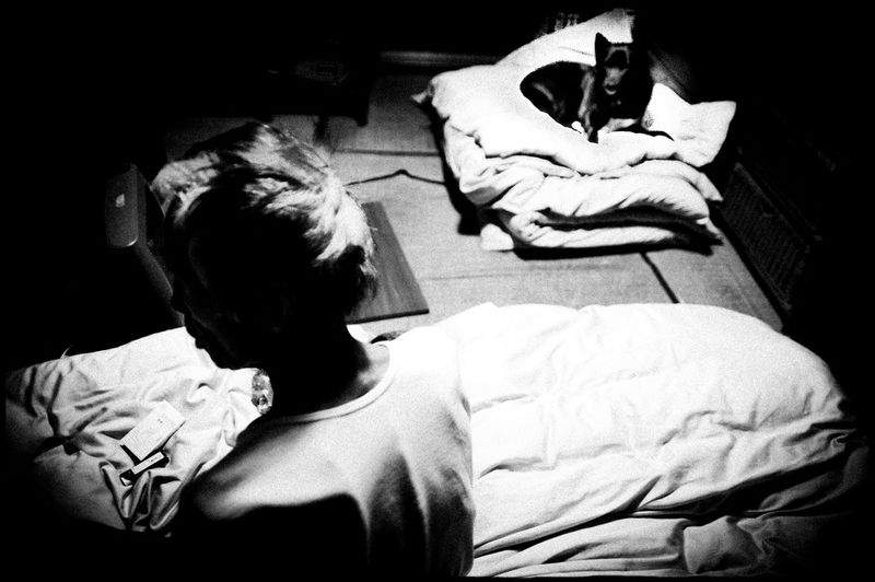 © Hajime Kimura - Image from the Man and dog photography project