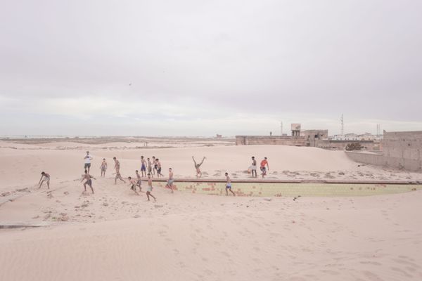 © Imane Djamil - The Pool II. The pool inside the old Spanish fort.