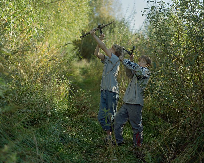 © Andrejs Strokins - Dima and Vlad Daugavgrīva forest, 2013