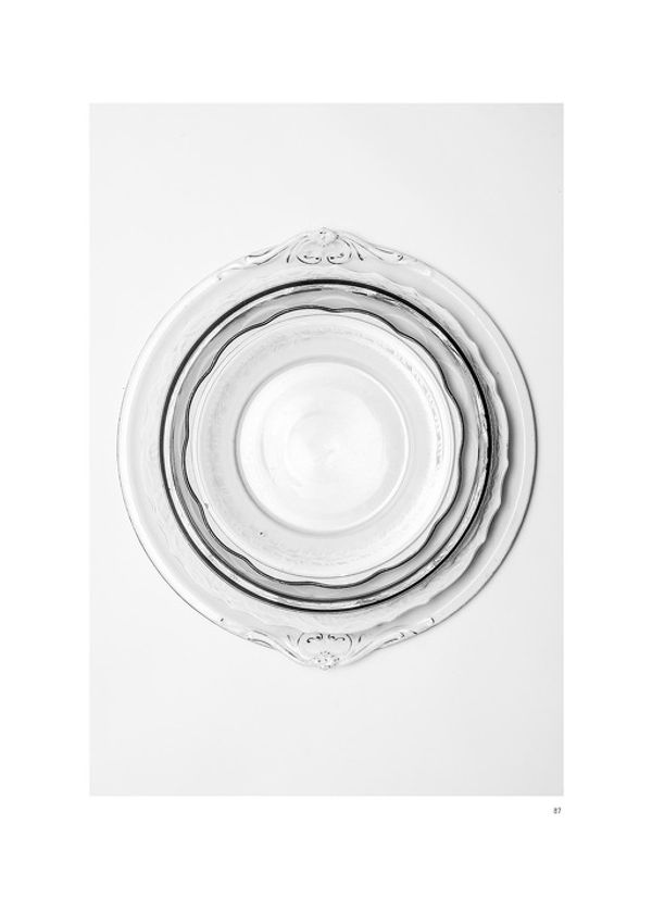 © Gábor Arion Kudász - Porcelain and glass plates in the order they were stored in her kitchen.