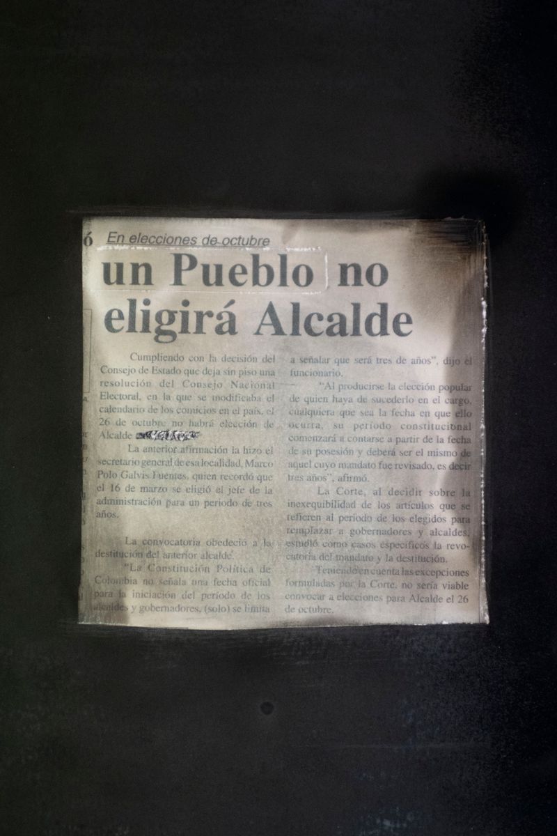 © Margarita V Beltran - Image from the Arde la casa, on political violence, family and exile photography project