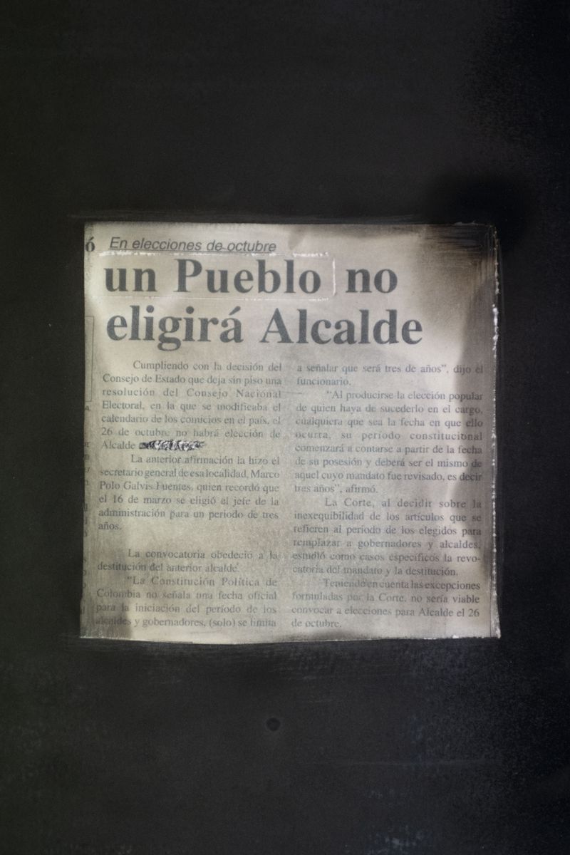© Margarita V Beltran - Image from the Arde la casa, on political violence, family and exile photography project