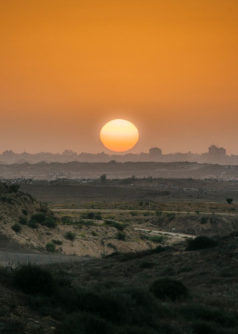 © tkr - Sunset over Gaza, Palestine, Fall 2025
