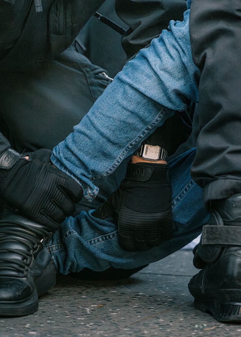 © tkr - Police operation during pro-Palestinian protests, Berlin,  Germany, Fall 2024