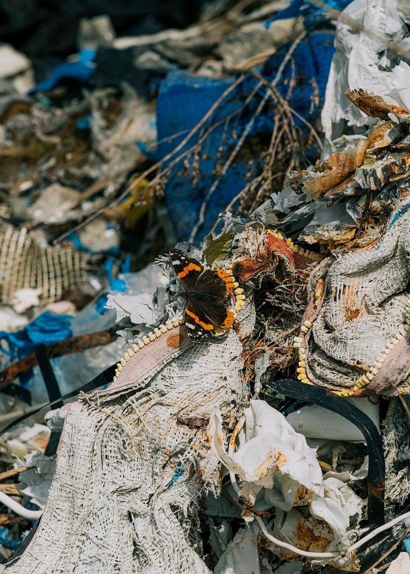 © tkr - Illegal landfill site, Bernau, near Berlin, Germany, Spring 2024