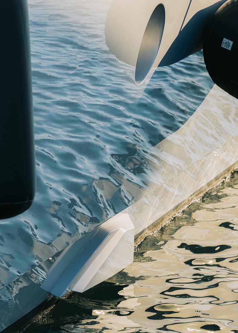 © Tobias Kruse - “New Vogue”, Russian oligarch yacht, in the port of Imperia, Italy, summer 2024