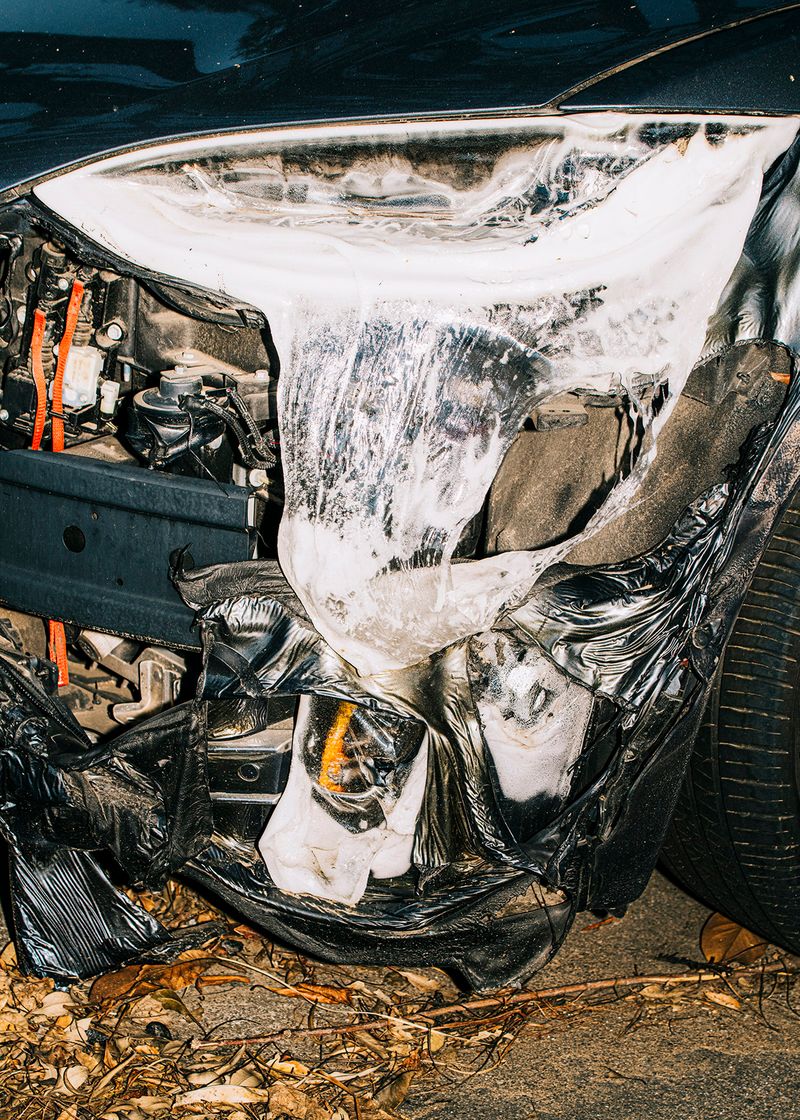 © Tobias Kruse - Melted Tesla, Los Angeles, California, USA, Spring 2025