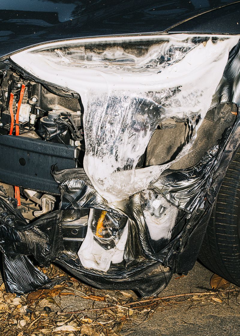 © Tobias Kruse - Melted Tesla, Los Angeles, California, USA, Spring 2025