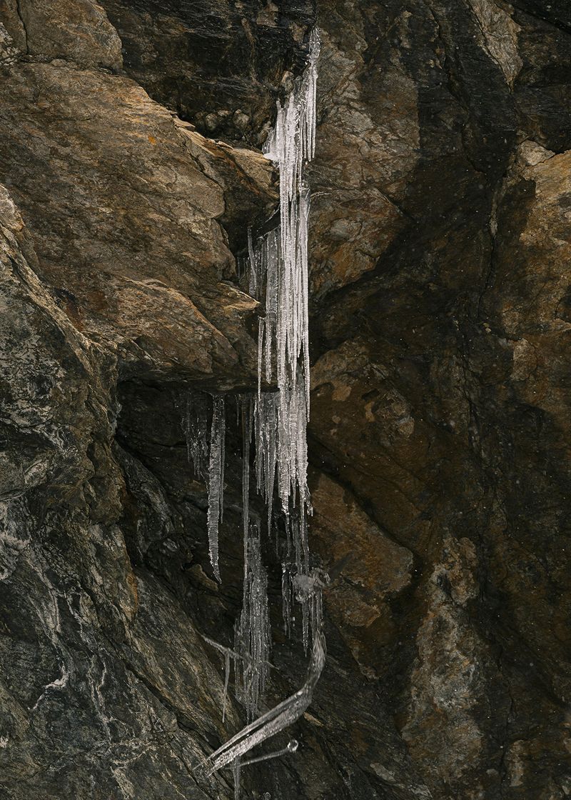 © Tobias Kruse - Melting ice, near Pontresina, Switzerland, Winter 2024