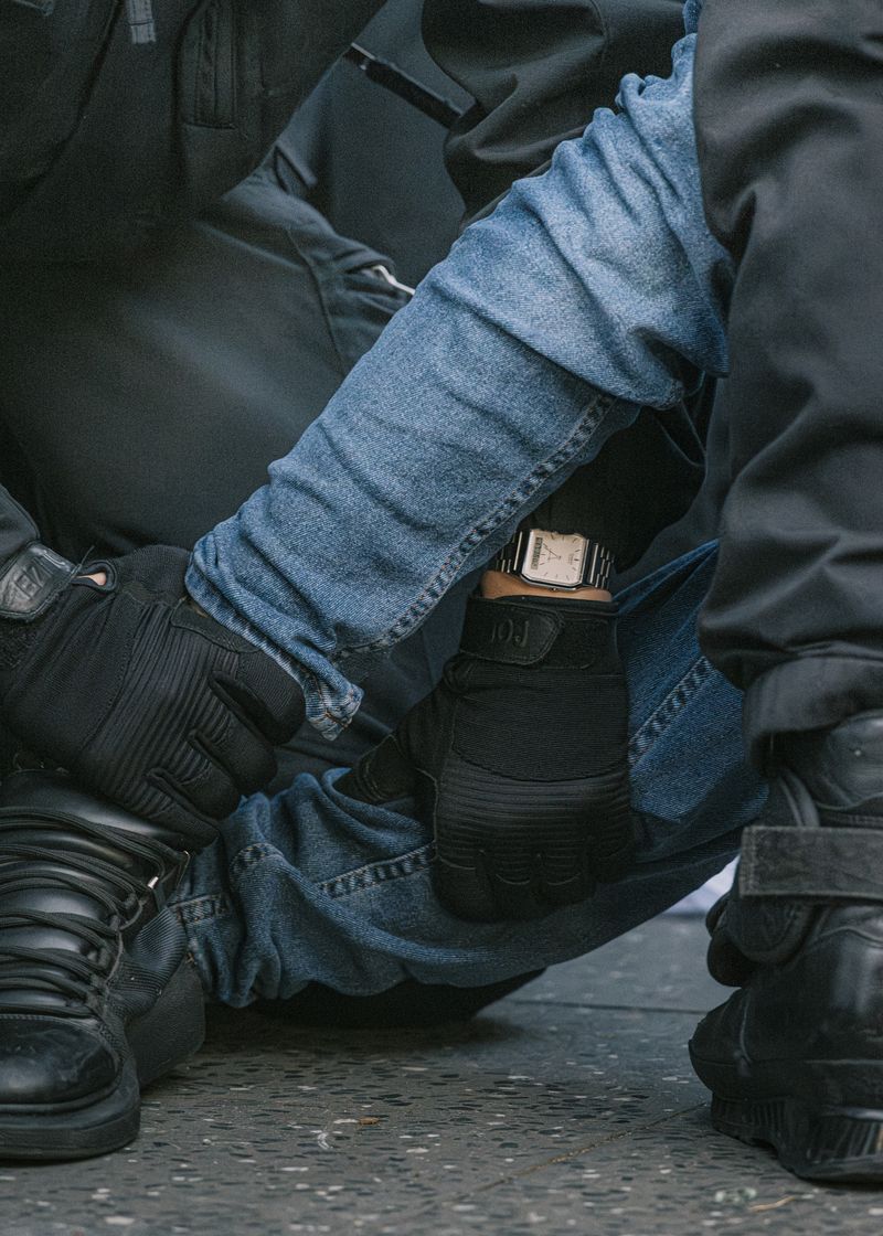 © Tobias Kruse - Police operation during pro-Palestinian protests, Berlin,  Germany, Fall 2024