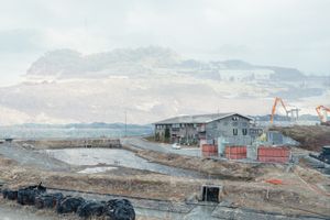 Almost Transparent Island