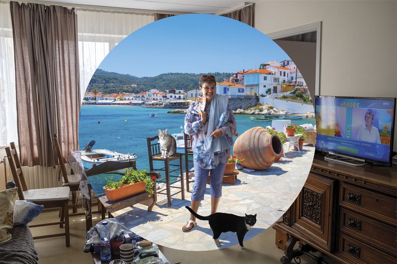 © Marilyne Grimmer - Image from the Bons baisers de Forest! photography project