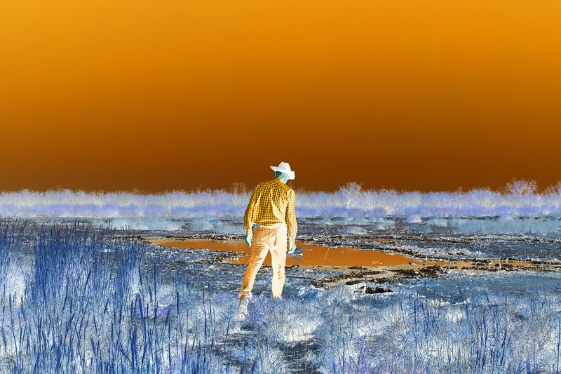 © Caroline ruffault - Image from the The Sky is Bigger in Texas photography project