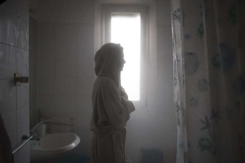 © Maria Giulia Trombini - Nico after shower. Nico’s house, Bologna, February 2021