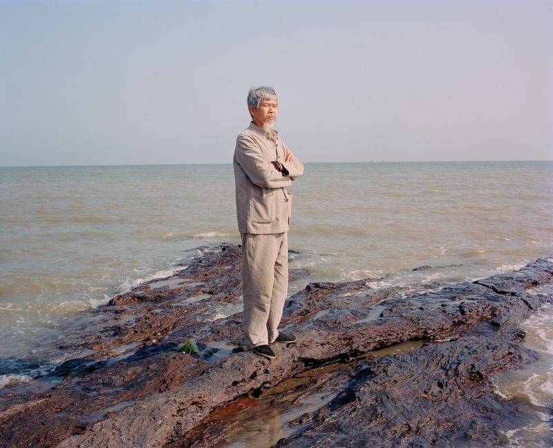 © liang chen - Lin Mu Dong back home to see the sea. 2021  Donghai Island, Guangdong Province, China