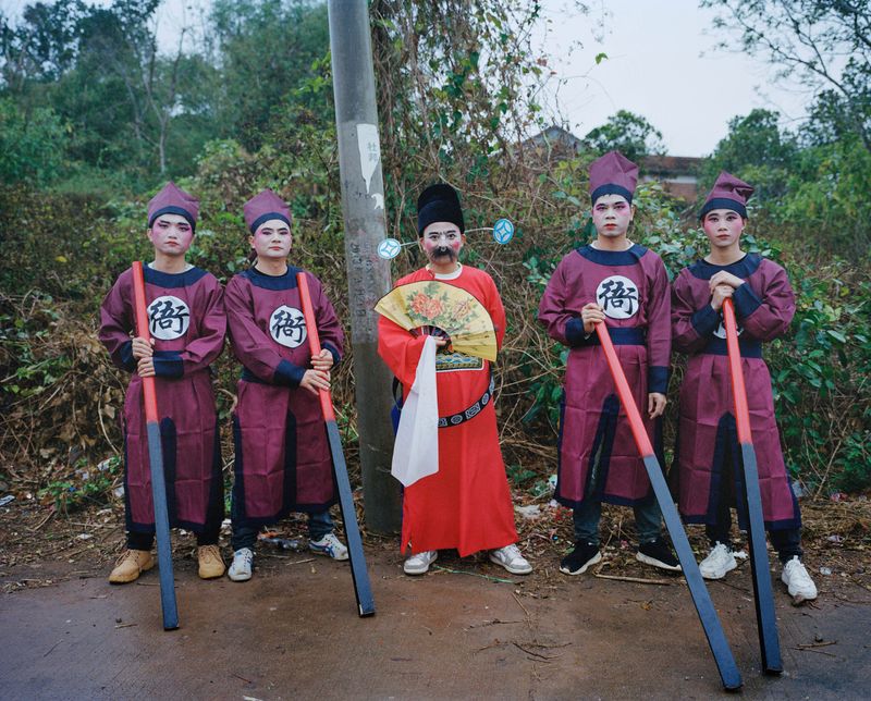 © liang chen - Ancient Chinese county magistrates and guards. Zhanjiang, Guangdong, China 2025