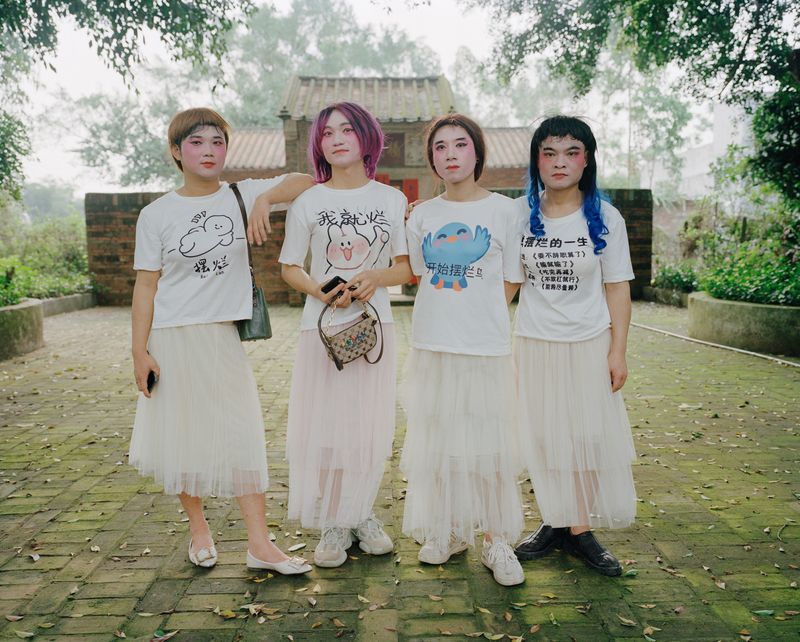 © liang chen - Youth play "unemployed people", "bad elements"   2023 Leizhou, Guangdong, China