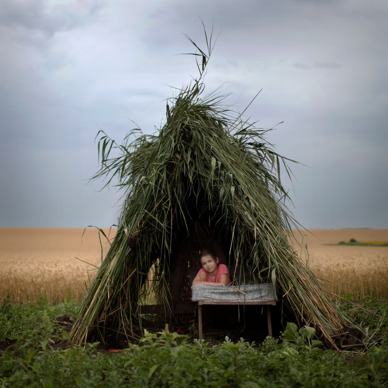© Åsa Sjöström - Shield on a watermelonfield, Moldova 2015