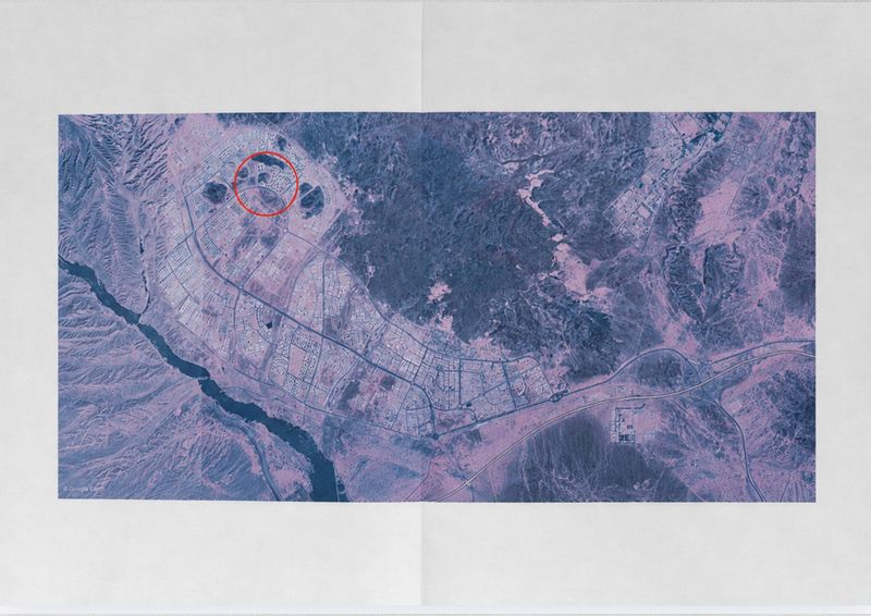© Saedeh Doost B. - Satellite view of the location where Ukraine International Airlines Flight PS752 was struck by missiles.