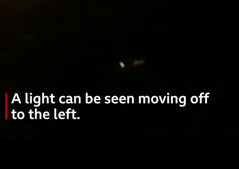 © Saedeh Doost B. - Screenshot from a video documenting the moment of the missile strike on Flight PS752.