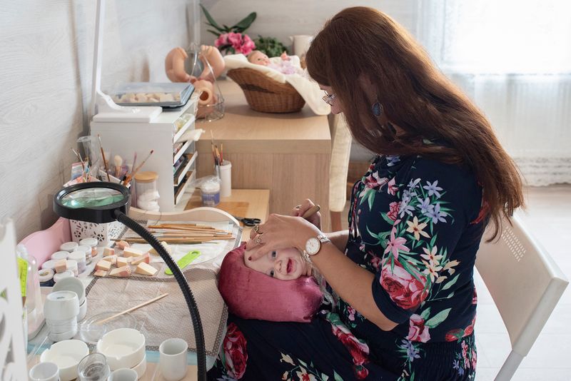 © Didier Bizet - Image from the Baby boom photography project