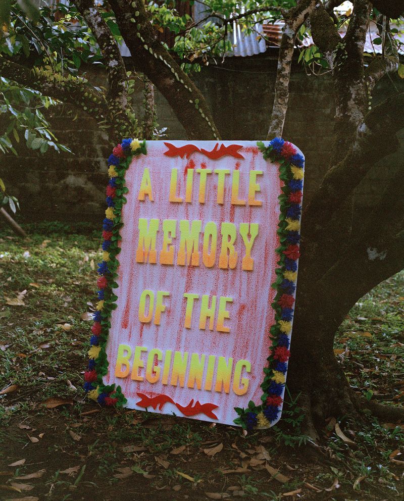 © Maite Vanhellemont - ‘Memory board’ made in collaboration with uncle Alfrets, Indonesia, 2024.