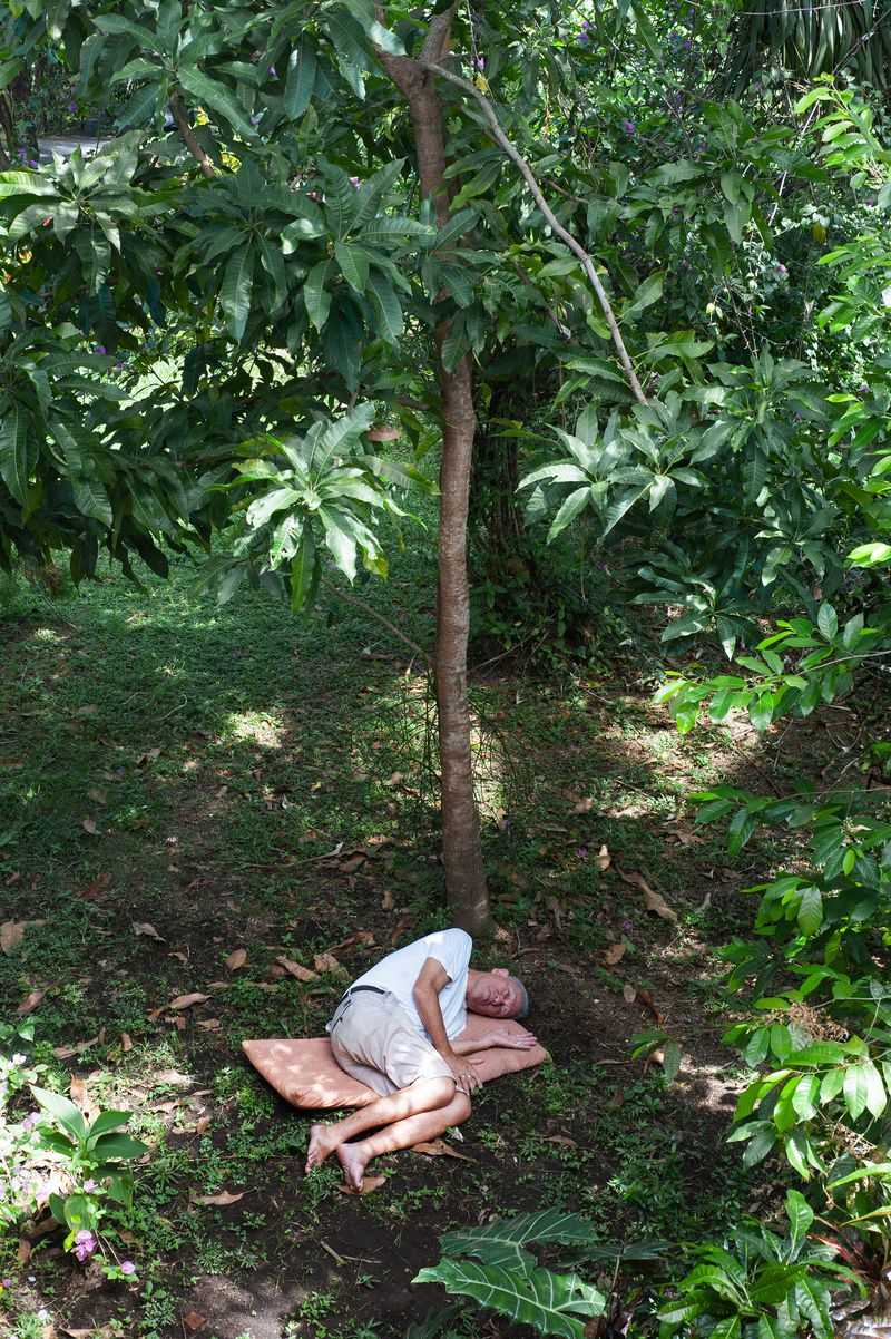 © Maite Vanhellemont - My father in our family garden, Indonesia, 2024