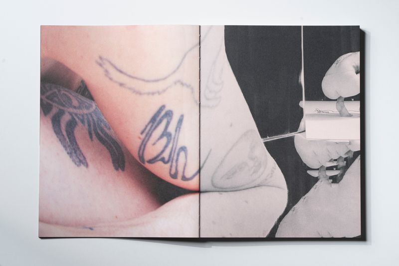 © Mahalia Giotto - existential boner - Mahalia taje Giotto - published by SPBH/ECAL in 2023 (book repro)