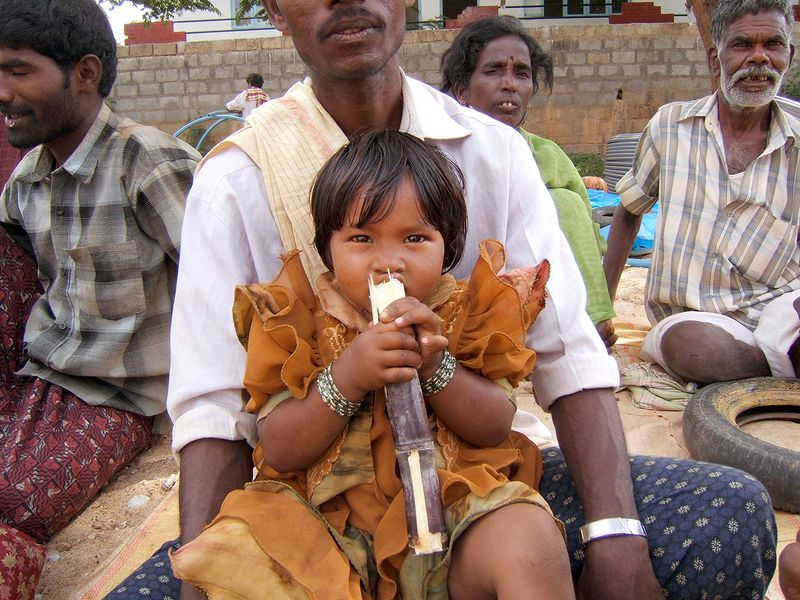 © Julie Grace Immink - Gypsies eating sugar cane