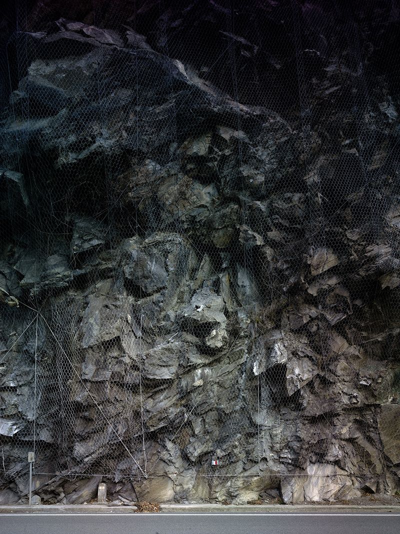 © Mattia Paladini - National street 26 of Aosta Valley.Containment nets. 380m slm