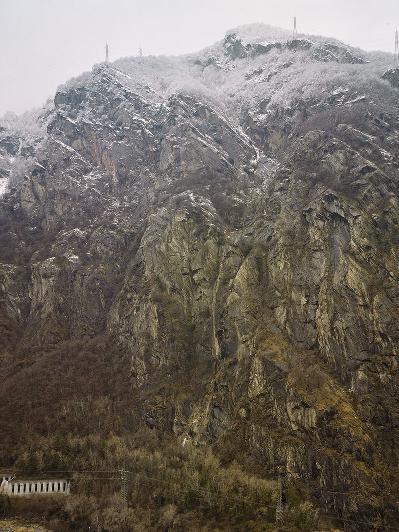 © Mattia Paladini - Motorway tunnel on the natural border of Aosta Valley. 400m slm.